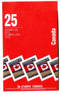 RC 20965 CANADA FLAG SANS PUBLICITÉ AU VERSO CARNET COMPLET BOOKLET MNH NEUF ** - Full Booklets