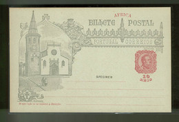 África, 1898, # 1, Specimen - Portuguese Africa