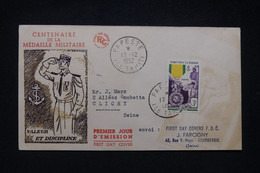 OCÉANIE - Enveloppe FDC En 1952 - Médaille Militaire - L 95173 - Storia Postale