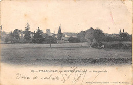 Villefagnan        16       Vue Générale    - Pli  -       (voir Scan) - Villefagnan