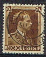 B 46 - BELGIQUE N° 427 Obl. Léopold III - 1934-1935 Leopold III