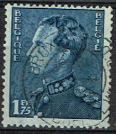 B 47 - BELGIQUE N° 430 Obl. Léopold III - 1934-1935 Leopold III.