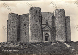 CARTOLINA  CASTEL DEL MONTE,ANDRIA,PUGLIA,STORIA,CULTURA,IMPERO ROMANO,RELIGIONE,MEMORIA,VIAGGIATA 1964 - Andria