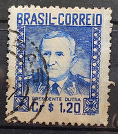 C 233 Brazil Stamp President Militar Eurico Gaspar Dutra 1947 1 Circulated - Autres & Non Classés