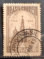 C 244 Brazil Stamp Ouro Fino 1949 Circulated 2 - Autres & Non Classés