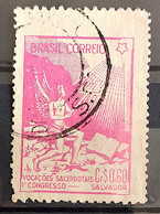 C 247 Brazil Stamp National Congress Of Priestly Vocations Religion 1949 Circulated 2 - Altri & Non Classificati