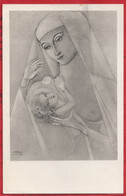 NL.- JAN Th. TOOROP. MADONNA. 1925. Uitg. S. Vorst En Co, Amsterdam. 1934. J. Th. Toorop. - Toorop, Jan