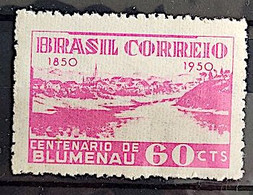 C 256 Brazil Stamp Centenary Of Blumenau 1950 1 - Otros & Sin Clasificación