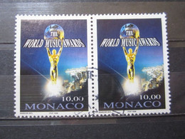 VEND BEAUX TIMBRES DE MONACO N° 2158 EN PAIRE !!! (a) - Gebraucht