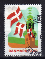 DANEMARK Denmark 2019 Flagg Drapeau Mi 1963 Obl - Autres & Non Classés