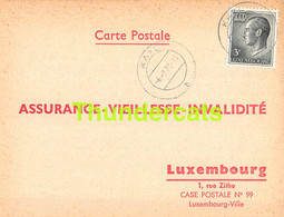 ASSURANCE VIEILLESSE INVALIDITE LUXEMBOURG 1973 KAYL STARK BAUMGART - Briefe U. Dokumente