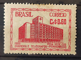 C 259 Brazil Stamp Correios Building Pernambuco Postal Service 1951 1 - Sonstige & Ohne Zuordnung