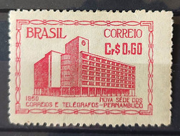 C 259 Brazil Stamp Correios Building Pernambuco Postal Service 1951 2 - Sonstige & Ohne Zuordnung