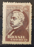 C 262 Brazil Stamp Centenary Silvio Vasconcelos Da Silveira Ramos Romero 1951 3 - Otros & Sin Clasificación