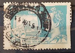 C 265 Brazil Stamp Brazilian Theater Congress Joao Caetano Dos Santos 1951 Circulated 2 - Otros & Sin Clasificación