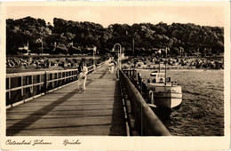 CPA AK Ostseebad GÖHREN Brücke GERMANY (663020) - Göhren