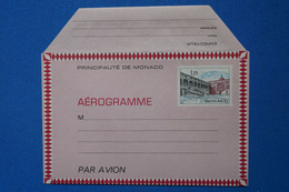 Q5 MONACO  BELLE LETTRE AEROGRAMME 1972 NON VOYAGé NEUF - Covers & Documents