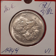 100 Frank 1949 Vlaams Prachtig - 100 Francs
