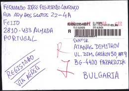 Mailed Cover (registered Letter) 2022  From Portugal Portugal - Cartas & Documentos