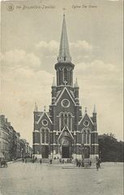 REF3958/ CP-PK Ixelles - Bruxelles Eglise Sainte Croix Animée - Ixelles - Elsene