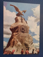 Przhevalsky Monument - KAZAKHSTAN. Issyk Lake .  Soviet  Postcard - Old Pc 1966 - Rare! - Kazakhstan