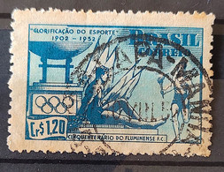 C 282 Brazil Stamp Fluminense Football Club Soccer 1952 Circulated 5 - Sonstige & Ohne Zuordnung