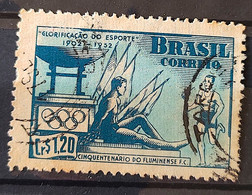 C 282 Brazil Stamp Fluminense Football Club Soccer 1952 Circulated 7 - Otros & Sin Clasificación