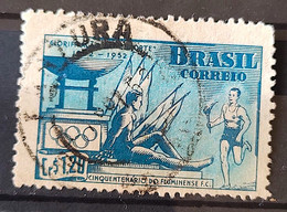 C 282 Brazil Stamp Fluminense Football Club Soccer 1952 Circulated 8 - Otros & Sin Clasificación