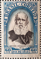 C 284 2 Brazil Stamp Exhibition Philatelic Sao Paulo Dom Pedro Big Head 1952 1 - Otros & Sin Clasificación