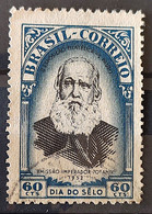 C 284 2 Brazil Stamp Exhibition Philatelic Sao Paulo Dom Pedro Big Head 1952 Circulated 3 - Otros & Sin Clasificación