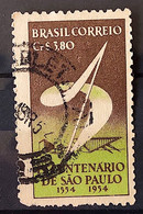 C 294 Brazil Stamp Centenary 4 Sao Paulo 1953 Circulated 1 - Otros & Sin Clasificación