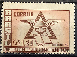 C 296 Brazil Stamp Accounting Congress Porto Alegre Economy 1953 - Otros & Sin Clasificación