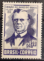 C 300 Brazil Stamp Creation Centenary Bank Of Brazil Itaborahy Viscount 1953 2 - Otros & Sin Clasificación