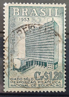 C 303 Brazil Stamp Exhibition 1953 National Education Philatelic Circulated 1 - Otros & Sin Clasificación