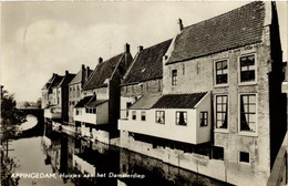 CPA AK APPINGEDAM Huisjes Aan Het Damserdiep NETHERLANDS (706006) - Appingedam