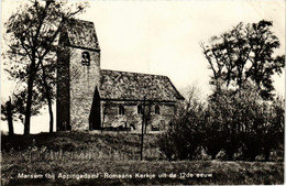 CPA AK MARSUM Bij APPINGEDAM Romaans Kerkje Uit 12de Eeuw NETHERLANDS (706016) - Appingedam