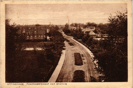 CPA AK APPINGEDAM Panorama Van Af Het Station NETHERLANDS (706148) - Appingedam