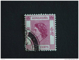 Hongkong Hong Kong 1954-60 Elizabeth II  Yv 183 O - Usati