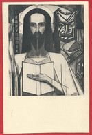 NL.- JAN TOOROP. CHRISTUS IN DE WOESTIJN. Het Hollandsche Uitgevershuis Amsterdam - P 57 - Toorop, Jan