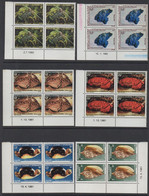 Nouvelle Calédonie Collection 20 COINS DATES Bloc De 4 ** MNH (forte Cote, High Value, à Voir !) 12 SCANS Coin Daté - Collections, Lots & Séries