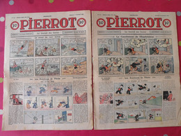 52 Revues BD Pierrot De 1936. Année Complète. Marijac Jeanjean Le Rallic Ferran Cuvillier. A Redécouvrir - Pierrot