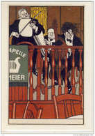 Poster PC,  Affiche  CP - Plakat Für ' Salokapelle Meier ', Karikatur,  Illustr. Moriz Jung, - Jung
