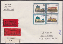 U 1, Orts-Eilboten-Wertbrief, 1984, Pass. Zusatzfrankatur - Enveloppes - Oblitérées