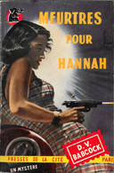 Meurtres Pour Hannah-D.v.BABCOCK-Un Mystère 1952-BE/TBE - Presses De La Cité