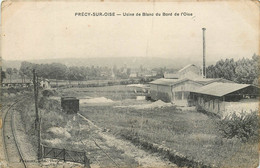 PRECY SUR OISE USINE DE BLANC DU BORD DE L'OISE - Précy-sur-Oise