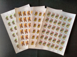 RUSSIA  MNH (**) 1989 Beekeeping  Mi 5950-5953 - Full Sheets