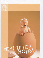 Postogram 152 N / 99 - Hip Hip Hoera ! - Baby - Ei - Postogram