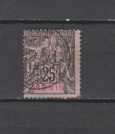 N° 27 TIMBRE BENIN OBLITERE   DE 1893       Cote : 36 € - Gebruikt