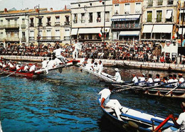 ► JOUTE NAUTIQUE - SETE (Hérault)  1980's (Fischerstechen - Water Jousting) - Jeux Régionaux