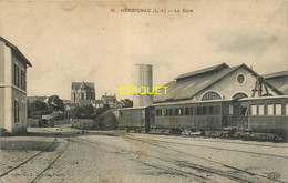 44 Herbignac, La Gare, Beau Train Au1er Plan - Herbignac